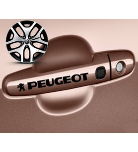 P eugeot Kapı Kolu Sticker 10Adet MD1