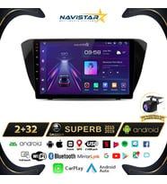 Skoda Superb 2015-2019 Model 2+64GB Android 13 Kablosuz Carplay Navigasyon Multimedya Sistemi