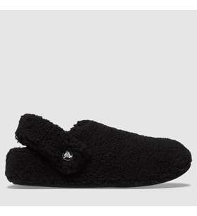 Crocs Classic Cozzzy Slipper Unısex Ev Terlik (Siyah)