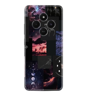 Xiaomi 14C Kılıf Boutique Baskılı Resimli Ay Pattern Pcode -030