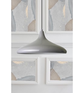 Gri Metal Sarkıt Avize, Salon, Mutfak, Kafe, Butik Aydınlatma