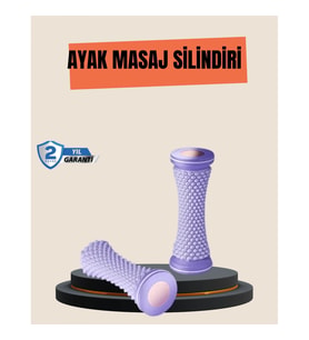TPR Kirpi Ayak Masaj Silindiri – Tetik Nokta ve Refleks Bölge Masajı