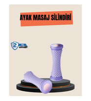 TPR Kirpi Ayak Masaj Silindiri – Tetik Nokta ve Refleks Bölge Masajı