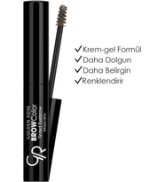 Brow Color Tinted Eyebrow Mascara No: 02 Light Brown - Fiber İçerikli Kaş Maskarası