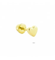 Glorria Altın Kalp Helix Piercing