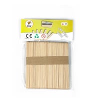 Lino Ahşap Dondurma Çubuğu Naturel 11,4 cm 50'li 