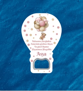 Hoşgeldin İsimli Magnet Kişiye Özel