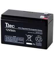 Ttec 12V 9 Ah Bakımsız Kuru Akü (Siyah)