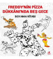 Freddy’nin Pizza Dükkânı’Nda Beş Gece : Boyama Kitabı