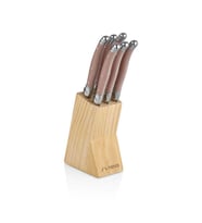 Neva N2576 Sweet 6'lı mini bıçak seti-Rose chocolate (Karışık)