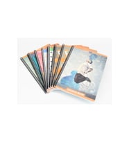 Gıpta Orange Book Spiralli Offset Plastik Defter A4 120 YP Çizgili 4954 (Karışık)