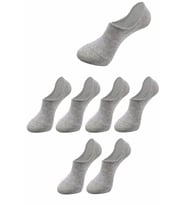 Unisex Pamuklu Görünmez Sneakers Çorap 6 Çift