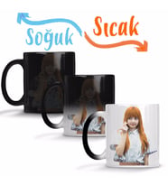 Blackpink Lisa Sihirli Kupa Bardak Porselen