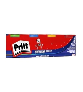 Pritt Oyun Hamuru 100 GR 4 Renk 1831458 (Karışık)