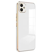 Durukar® Samsung Galaxy A05 Kılıf Volet Silikon - Beyaz