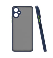 Coverzone Tecno Camon 19 Neo ile uyumlu K?l?f Hux Kapak ??k ve Dekoratif Model Toz Kir ve Darbelere Kar?? Koruma Y�kseltilmi? Kenarlar ile Ekstra Koruma Lacivert