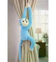 Maymun yapışkanlı vikvik sesli 60cm - Maymun Peluş Oyuncak