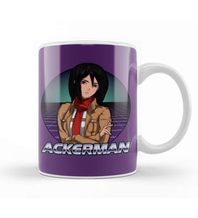 Ackerman Mikasa Mikasa Ackerman Kupa Bardak Porselen