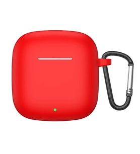 Microsonic Huawei FreeBuds SE 3 Kılıf Askılı Mat Silikon Kırmızı (Kırmızı)