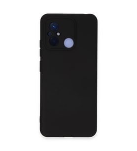 Xiaomi Redmi 12c Kılıf Nano İçi Kadife Silikon - Siyah