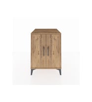 Kronos Komodin Tek Raflı 2 Kapaklı 60x59x80 Çam-Çam