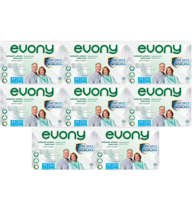 Evony Hasta Bezi Yetişkin Bel Bantlı Tekstil Yüzey M-Orta 240 Adet (8PK*30)