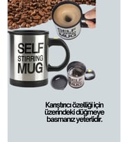 Toz İçecekler İçin Hızlı Karıştırma Özellikli Termos Kupa