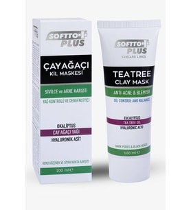 SOFTTO PLUS ÇAY AĞACI KİL MASKESİ 100 ML