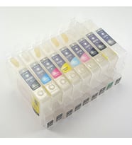 Epson T0591-T0599 Uyumlu Kolay Dolan Kartuş - 9 Renk (Çok Renkli)