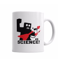 Science Robo Rock Kupa Bardak Porselen