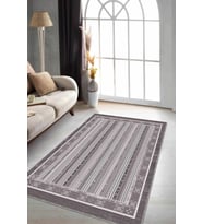 Bej Otantik Kaymaz Tabanlı Makinede Yıkanabilir Halı RV276 - 100 x 160 cm