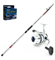 Okuma Aria 6000 - Kendo Atlantic Surf 420cm Surf Olta Seti (Renksiz)