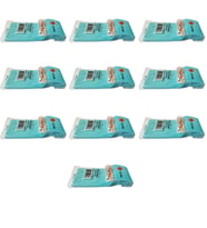 Plastik Turkuaz Renkli Lüx Parti Doğum Günü Çatal - 18 Cm. - 25 Adetlik 10 Paket