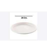 ŞeyliŞeyler - Ekolojik Oval Karton Tabak 26 cm 25 Adet
