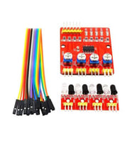 Çizgi İzleyen Sensör Modülü 4 lü Arduino