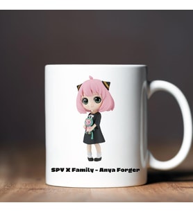 Anya Forger Spay X Family Tasarımlı Kupa Bardak