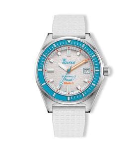 Squale Matic S White Mosaic Rubber Matıclbwt.Mrwt Otomatik Erkek Kol Saati