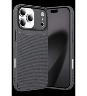 iPhone 17 Pro Auto Focus Karbon Kapak - Gri