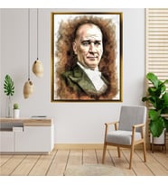 ÇERÇEVELİ ATATÜRK TABLO S550