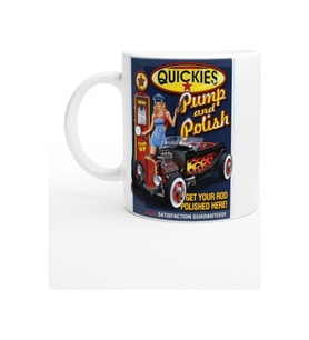 Quickies Pump & Polish Retro Kupa Bardak Renkli