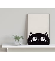 BK Home Kedi Tasarımlı Kanvas Tablo-4