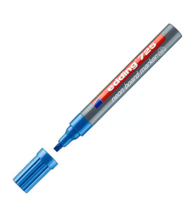 Edding 725 Fosforlu Yazı Tahtası Kalemi Mavi