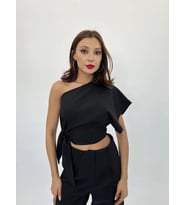 4643 BLUZ-SİYAH
