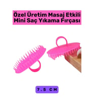 Özel Üretim Yüksek Kaliteli Rahatlatıcı Masaj Etkili Banyo Duş Mini Saç Yıkama Fırçası