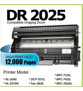 Brother DR-2025 Muadil Drum Unitesi 12K