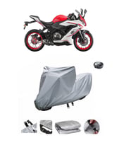 QJ SRK 400 RR  Su Geçirmez Motosiklet Brandası ARKA ÇANTA UYUMLU