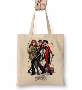 Gotham City Sirens Bez Çanta Uzun Saplı