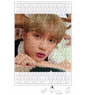 Txt Beomgyu Cat Dog Puzzle 240 Parça Yapboz