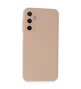 Samsung Galaxy A25 5g Kılıf Nano İçi Kadife Silikon - Pudra