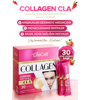 COLLAGEN CLA Hyaluronic Acid+Coenzyme Q10 İçeren Takviye Edici Gıda 30 Saşe